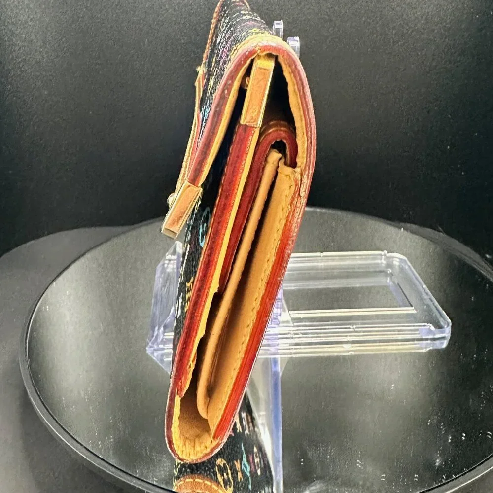 Louis Vuitton Takashi Murakami Porte Trésor International Wallet w/COA - ECU